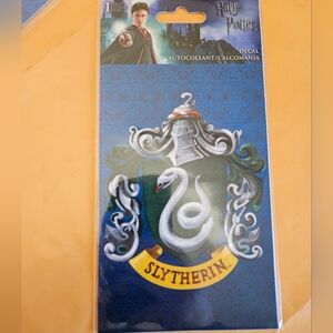 Warner Bros. Slytherin Decal - Green and Silver